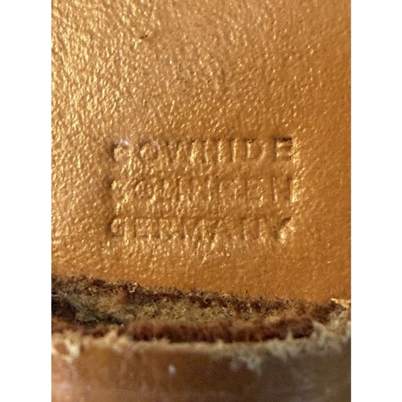 Vintage Solingen Letter Opener And Leather Sheath City Scape Germany - Picture 6 of 7